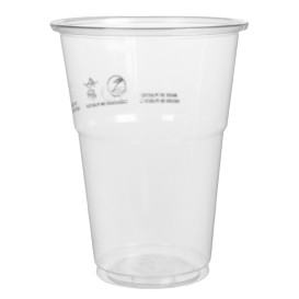 Plastic PP beker transparant 300 ml (100 stuks) 