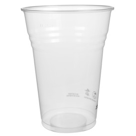 Plastic PP beker transparant 1000 ml (50 stuks) 