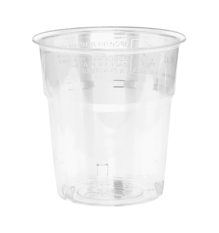 Plastic PS Shotje Kristal "Diamant" 100ml (50 stuks) Plastic PS Shotje Kristal "Diamant" 100ml (50 stuks)