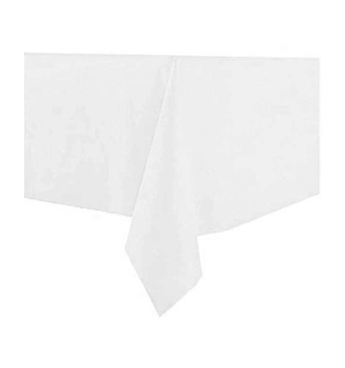 Tafelkleed Novotex niet geweven wit 100x100cm (150 stuks) Tafelkleed Novotex niet geweven wit 100x100cm (150 stuks)