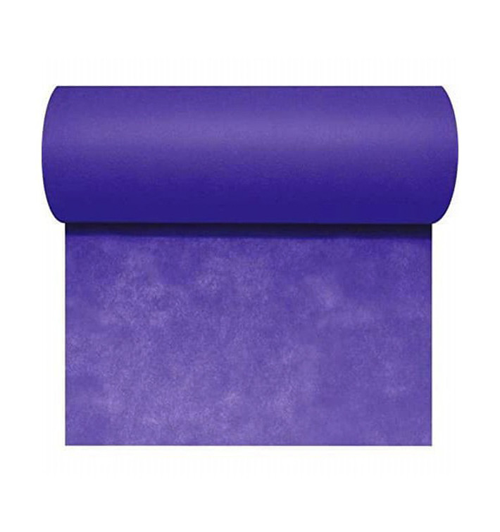 Novotex Tafelkleed rol paars 50g 1x50m (6 stuks) Novotex Tafelkleed rol paars 50g 1x50m (6 stuks)