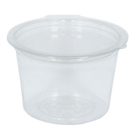 Plastic Container APET Rond vormig transparant 100ml Ø7cm (45 stuks)