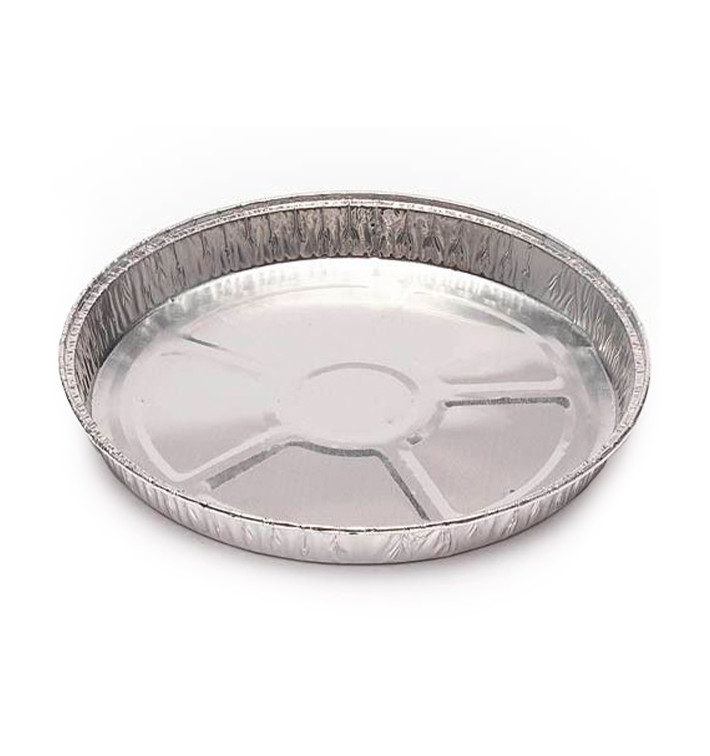 Folie pan Rond vormig 15cm 230ml (173 stuks) Folie pan Rond vormig 15cm 230ml (173 stuks)