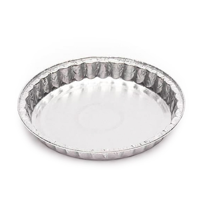 Folie pan Rond vormig 14cm 205ml (156 stuks) Folie pan Rond vormig 14cm 205ml (156 stuks)