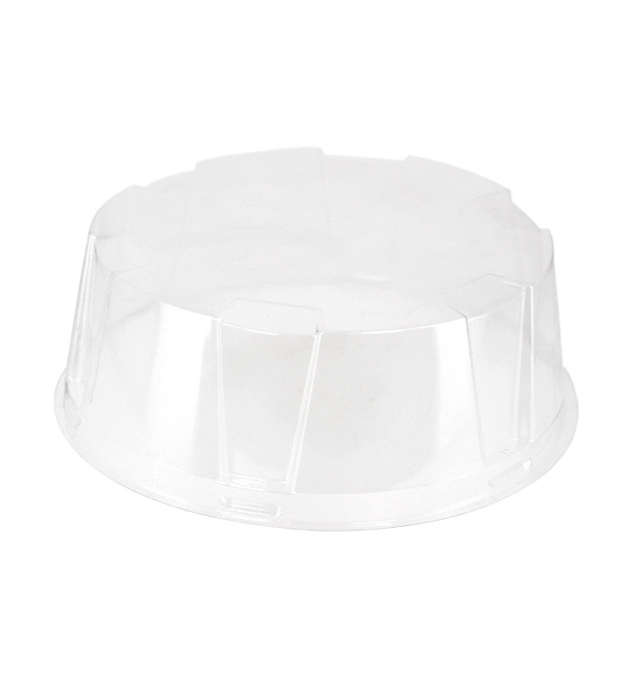 Deksel voor Cakeplak Container APET Transparant Ø18x6cm (210 Stuks) Deksel voor Cakeplak Container APET Transparant Ø18x6cm (210 Stuks)