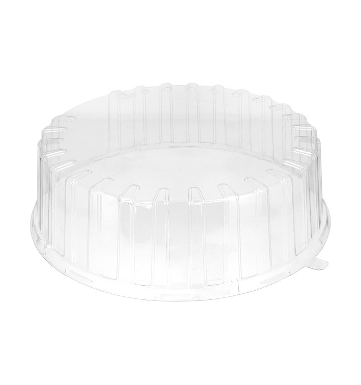 Deksel voor Cakeplak Container APET Transparant Ø31x10cm (15 Stuks) Deksel voor Cakeplak Container APET Transparant Ø31x10cm (15 Stuks)