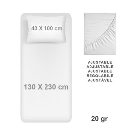 Kit Matrashoes + Kussen Niet Geweven 130x230cm (100 stuks) 