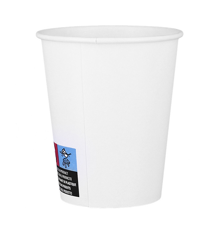 Papieren beker wit ECO 7Oz/210ml Ø7cm (1.000 Stuks) Papieren beker wit ECO 7Oz/210ml Ø7cm (1.000 Stuks)