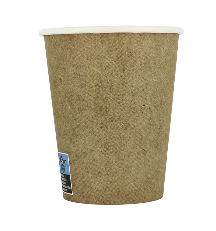 Papieren beker Kraft 9Oz/280 ml Ø8,0cm (1000 stuks) Papieren beker Kraft 9Oz/280 ml Ø8,0cm (1000 stuks)