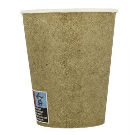 Papieren beker Eco-Vriendelijk-Vriendelijk Kraft 6Oz/180ml Ø7,0cm (100 stuks) 