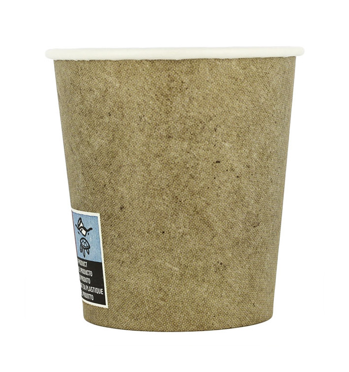 Papieren beker Kraft 4Oz/120ml Ø6,2cm (80 stuks) Papieren beker Kraft 4Oz/120ml Ø6,2cm (80 stuks)
