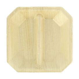 Palm blad mini bord Vierkant 2C 10x10cm (10 stuks)