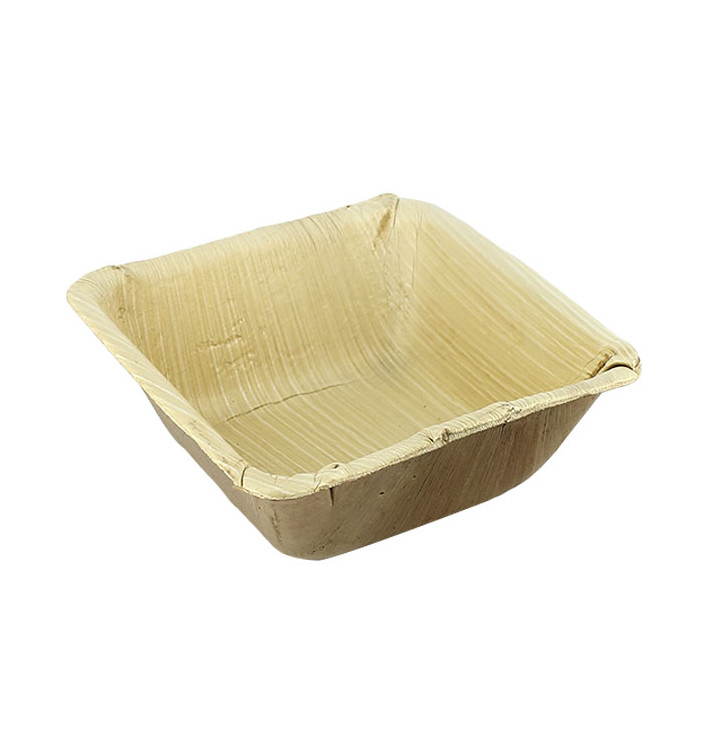 Palm blad kom 13x13x5cm (10 stuks) Palm blad kom 13x13x5cm (10 stuks)