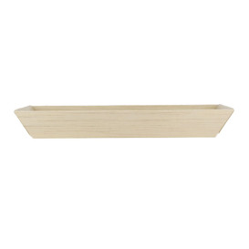 Houten dienblad 21,5x8,5x2,8cm 350ml (25 stuks) 