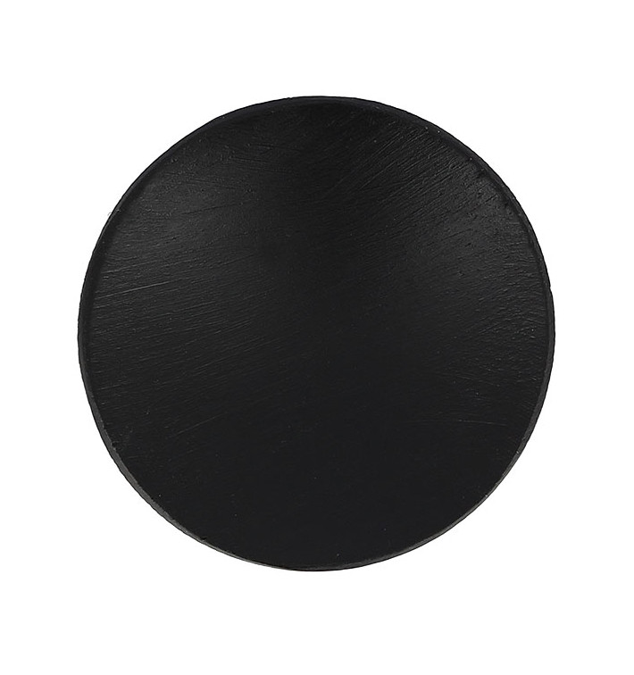 Bamboe proeving bord zwart Ø6cm (144 stuks) Bamboe proeving bord zwart Ø6cm (144 stuks)