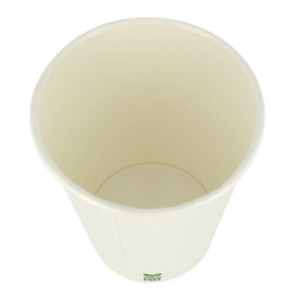 Plastic-Vrije Papieren Beker 8 Oz/240ml Wite Ø8cm (50 stuks)