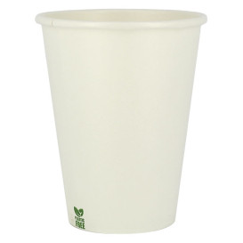 Plastic-Vrije Papieren Beker 14 Oz/420ml Wite Ø9cm (1.000 Stuks)