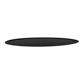 Papieren bord Pizza PET Laenerood zwart 30cm (100 stuks) 