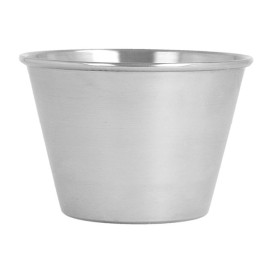 Sauce beker Roestvrij 120ml (12 stuks) 