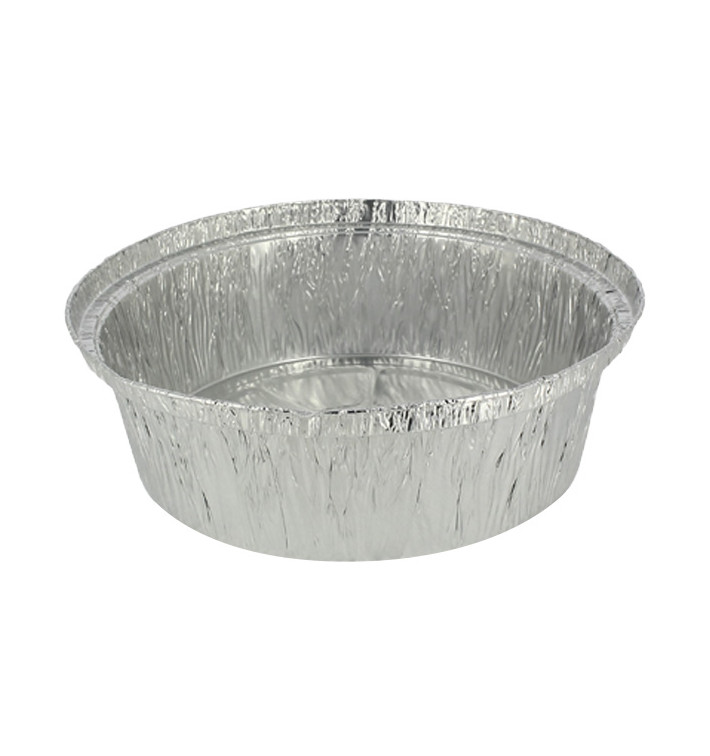 Folie pan voor gebraden kip Rond vormig 1400ml (125 stuks) Folie pan voor gebraden kip Rond vormig 1400ml (125 stuks)