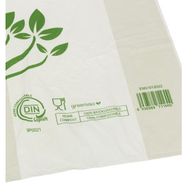 Hemddraagtassen Home Compost “Be Eco!” 30x40cm (100 stuks)