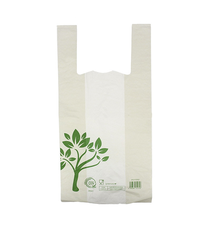 Hemddraagtassen Home Compost “Be Eco!” 35x45cm (1.000 stuks) Hemddraagtassen Home Compost “Be Eco!” 35x45cm (1.000 stuks)