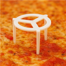 Plastic PS Pizza houder (1000 stuks)