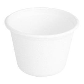 Suikerriet Container wit 140ml (1000 stuks)