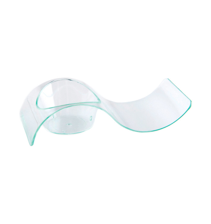 Proeving Plastic bord PS Water groen "Ola" 9,5x4,2cm (50 stuks) Proeving Plastic bord PS Water groen "Ola" 9,5x4,2cm (50 stuks)