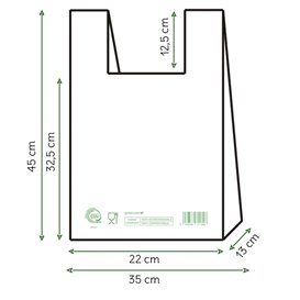 Hemddraagtassen Home Compost “Classic” 35x45cm (100 stuks)