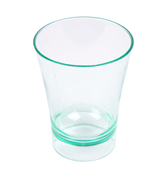 Plastic PS proefbeker Water groen 5x6,5cm (288 stuks) Plastic PS proefbeker Water groen 5x6,5cm (288 stuks)