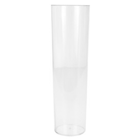 Plastic PS proefbeker groot transparant 4,5x10,5cm 130ml (200 stuks)