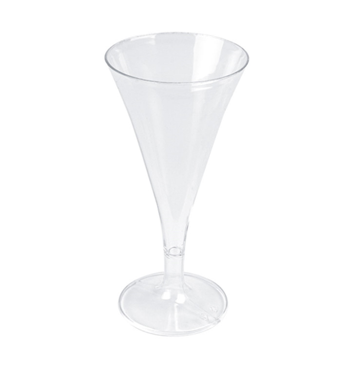 Zeep Kwaadaardig schokkend Plastic glas transparant 60 ml (10 stuks)