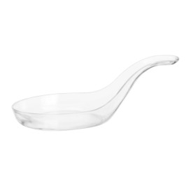 Plastic Proeving lepel PS transparant 12 cm (100 stuks) 