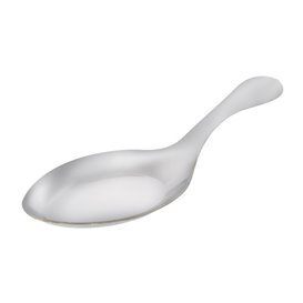 Plastic saus mini lepel PS zilver 10 cm (50 stuks) 