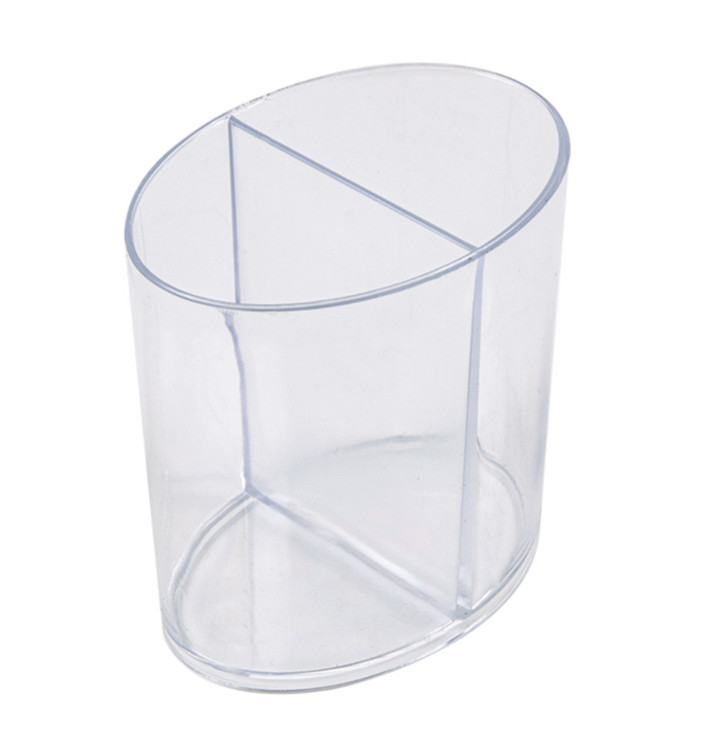 Plastic PS proefbeker 2 Compartmenten transparant 60ml (100 stuks) Plastic PS proefbeker 2 Compartmenten transparant 60ml (100 stuks)
