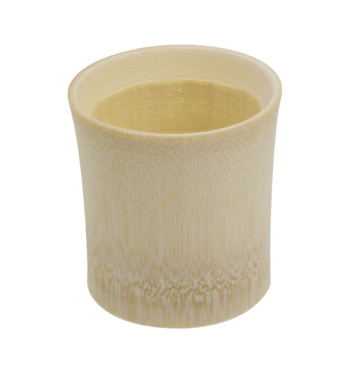 Bamboe proeving beker klein maat 5x5x4,5cm (20 stuks) Bamboe proeving beker klein maat 5x5x4,5cm (20 stuks)