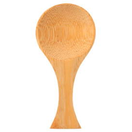 Bamboe proeving lepel Tenis 9cm (1000 stuks)
