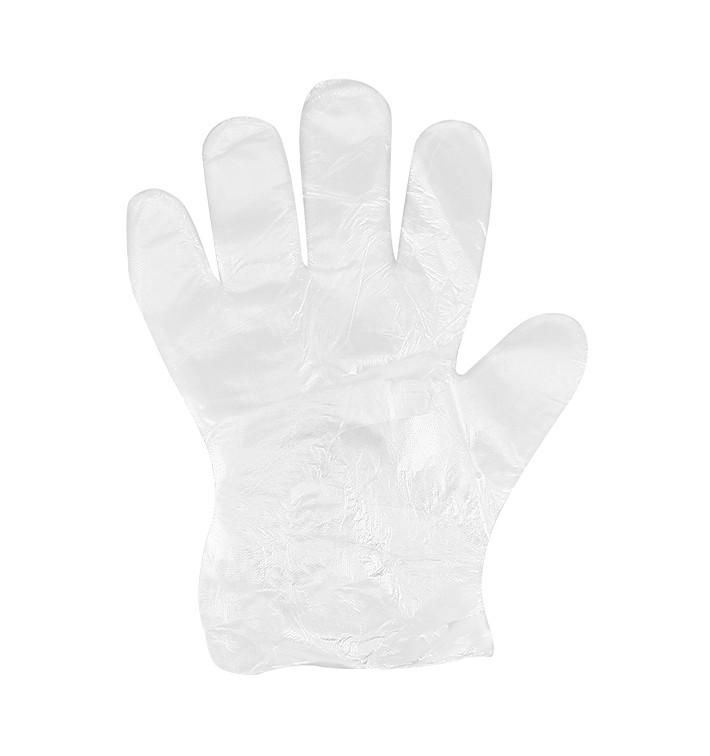 Plastic handschoenen grof PE transparant (100 stuks) Plastic handschoenen grof PE transparant (100 stuks)