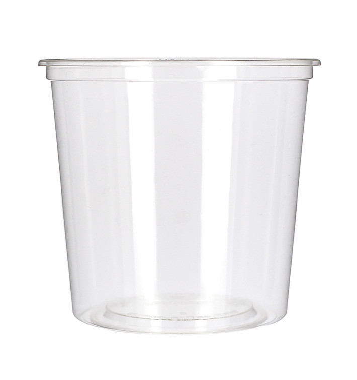 Tub Deli Container PLA transparant Compostable 720ml (50 Stuks) Tub Deli Container PLA transparant Compostable 720ml (50 Stuks)