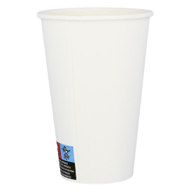 Papieren beker wit ECO 12Oz/360ml Ø8cm (100 Stuks)