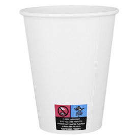 Papieren beker wit ECO 14Oz/420ml Ø9cm (50 Stuks)