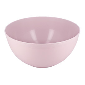Herbruikbare duurzame PP Mineral Roze 3,35l schaal Ø23,5cm (1 Stuks)