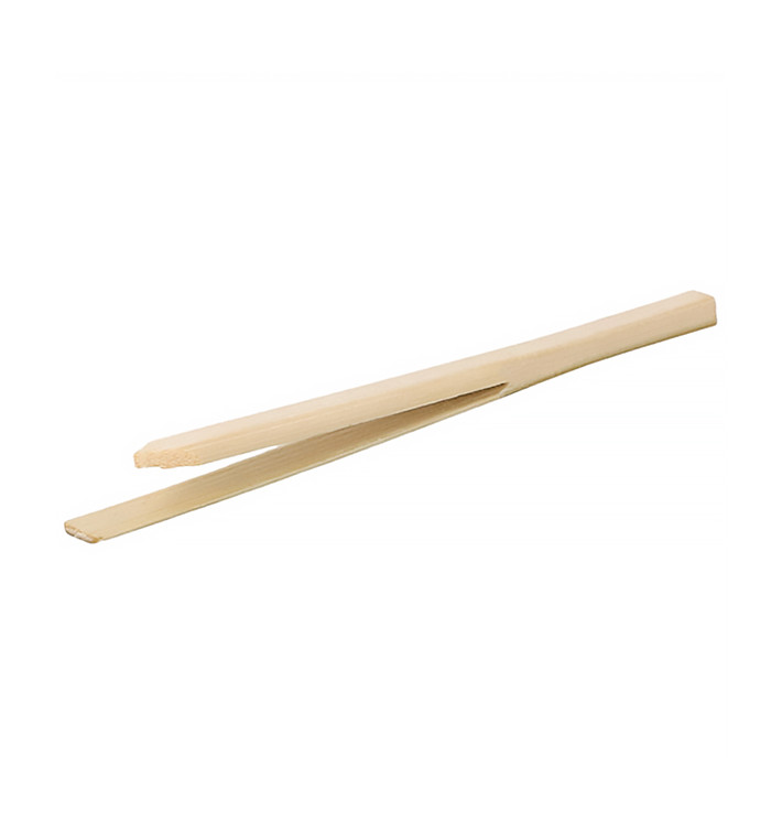 Bamboe Bediening tang 9cm (10000 stuks) Bamboe Bediening tang 9cm (10000 stuks)