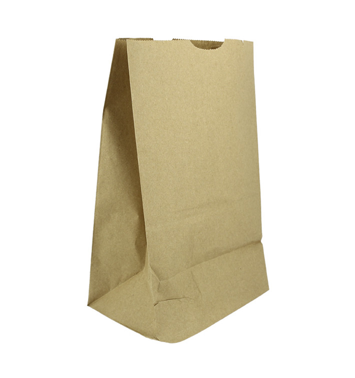 Papieren zak zonder handvat kraft 50g/m² 18+12x29cm (25 stuks) Papieren zak zonder handvat kraft 50g/m² 18+12x29cm (25 stuks)