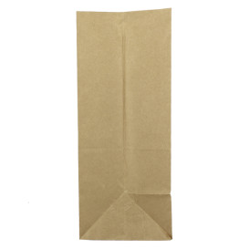 Papieren zak zonder handvat kraft 80g/m² 30+18x43cm (25 stuks)