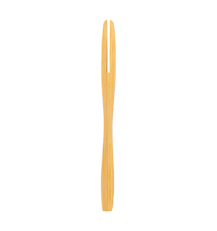 Bamboe vork Plat 16,5cm (50 stuks) Bamboe vork Plat 16,5cm (50 stuks)