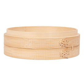 Bamboe stomer "Maxi" Ø20x6cm (32 stuks)