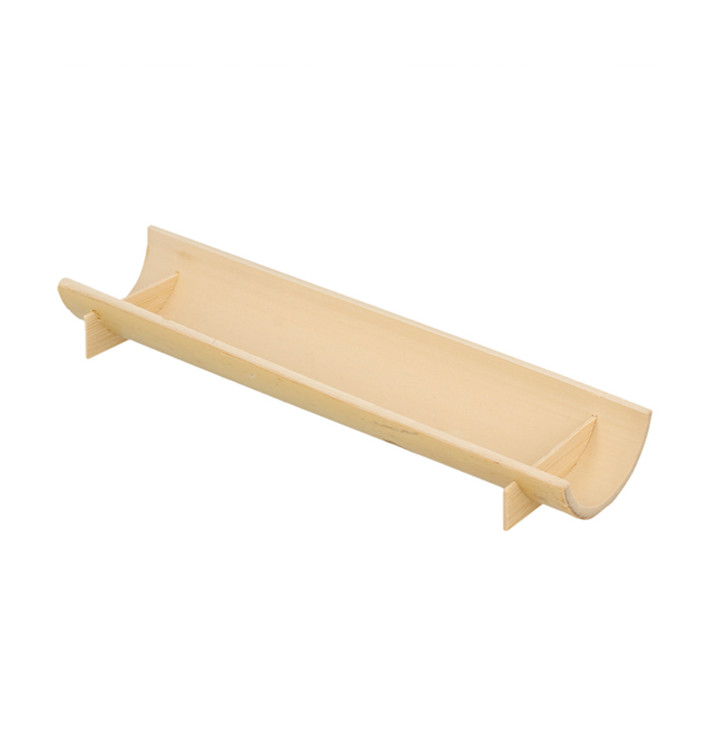 Bamboe wegwerp dienblad 20x6x3cm (10 stuks) Bamboe wegwerp dienblad 20x6x3cm (10 stuks)
