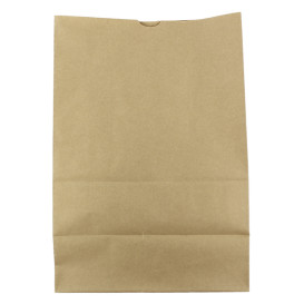 Papieren zak zonder handvat kraft 50g/m² 22+12x30cm (25 stuks)